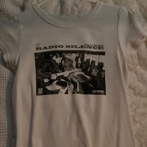 Brandy radio silence tee one size